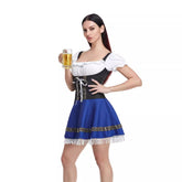 Halloween Maid Uniform Barmaid Dresses - kinko